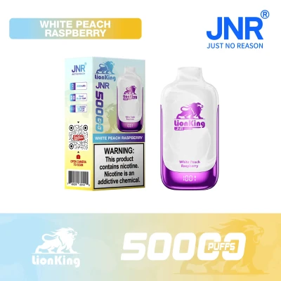 White Peach Raspberry | JNR Lion King 50K Puffs Disposable Vape